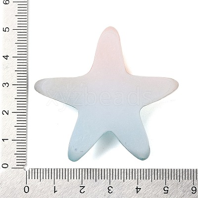 Gradient Color Opaque Resin Decoden Cabochons CRES-P036-01B-01-1