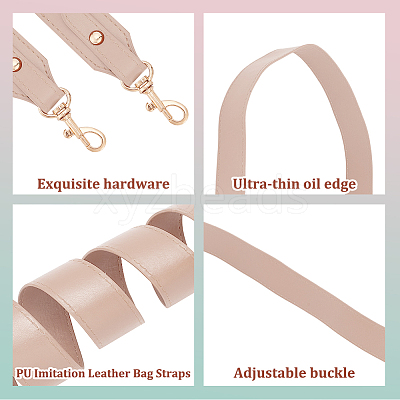 PU Leather Bag Straps FIND-WH0418-23G-02-1