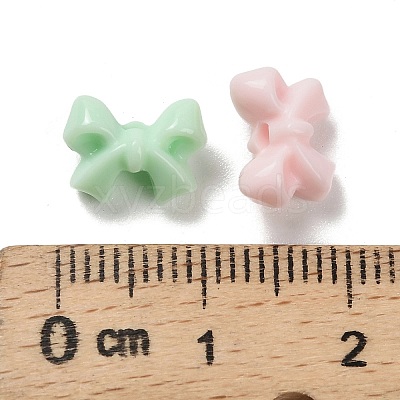 Opaque Acrylic Beads SACR-D009-01O-1