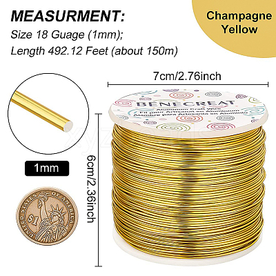 Round Aluminum Wire AW-BC0001-1mm-08-1