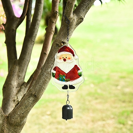 Iron Christmas Wind Chimes PW-WGB821E-02-1