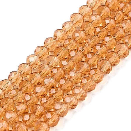 Glass Beads Strands EGLA-A044-T4mm-D23-1