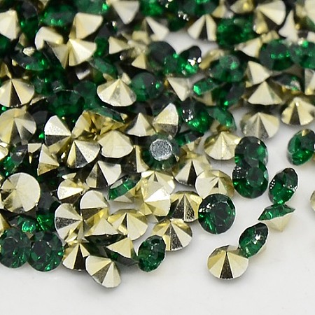 Grade AAA Pointed Back Resin Rhinestones CRES-R120-3.0mm-12-1