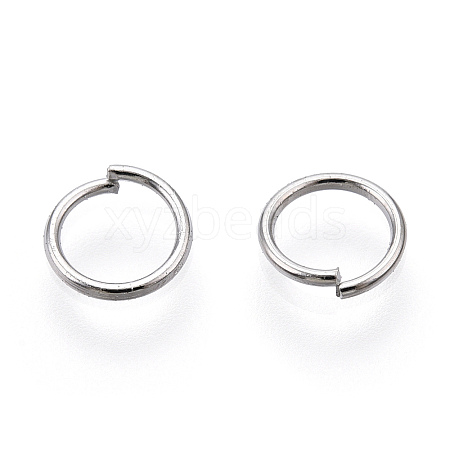Iron Open Jump Rings IFIN-T019-6mm-P-1