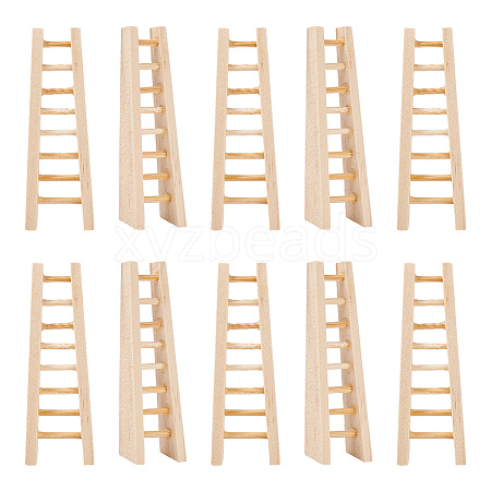 Mini Wooden Stairs Furniture DJEW-WH0015-114-1