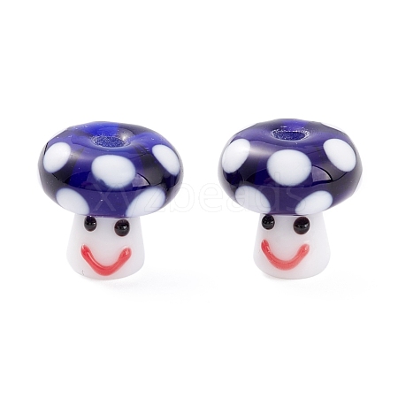 Handmade Lampwork Beads GLAA-K041-01F-1