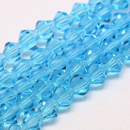 Transparent Glass Beads Strands EGLA-A039-T2mm-D19-1