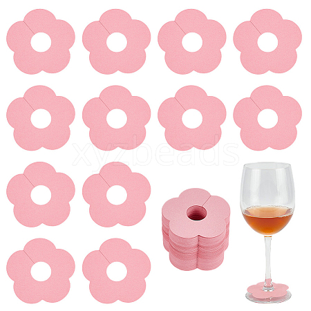 Paper Wine Glass Charms AJEW-WH0080-13H-1