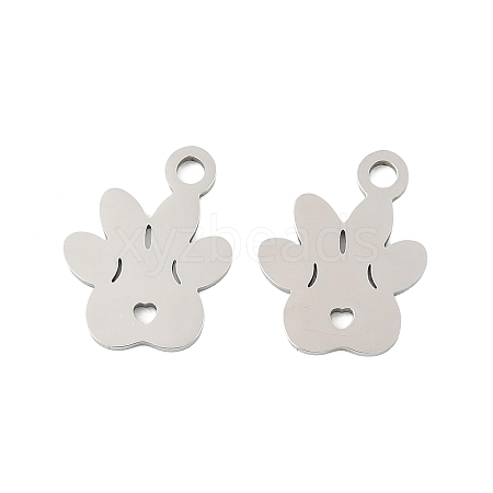 201 Stainless Steel Pendants STAS-Z195-02P-03-1