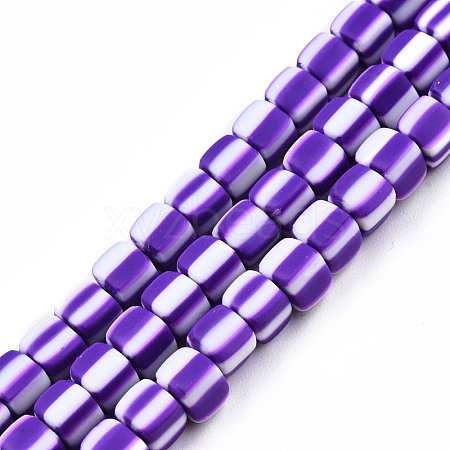 Handmade Polymer Clay Beads Strands CLAY-N010-074-05-1