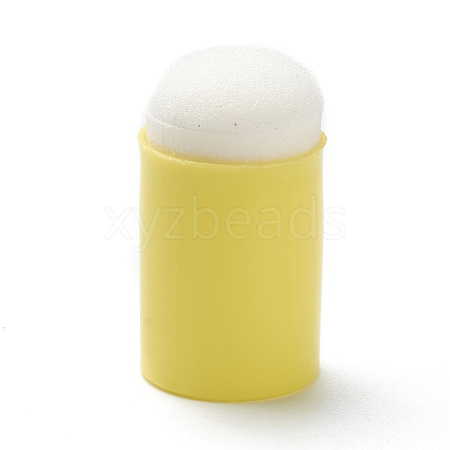 Plastic Finger Sponges AJEW-I058-01B-1