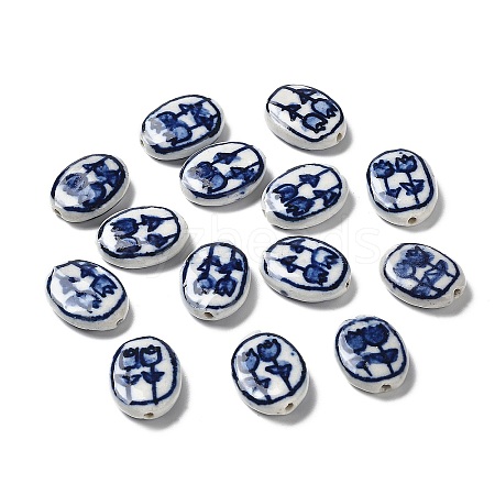 Handmade Porcelain Beads PORC-Z001-07-1