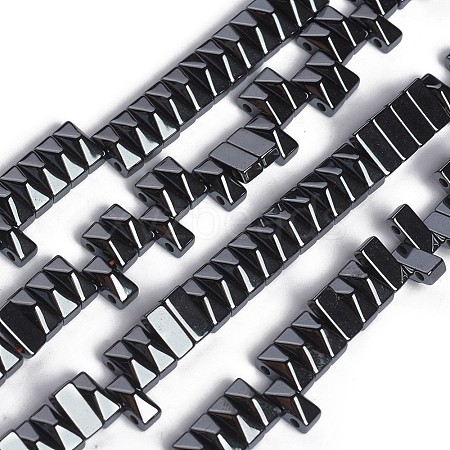 Non-magnetic Synthetic Hematite Multi-Strand Links X-G-I273-23-1