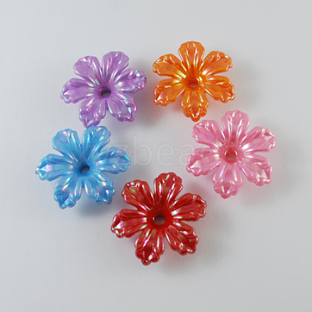 Opaque Acrylic Beads SACR-R690-M-1