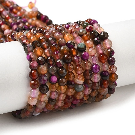 Natural Agate Beads Strands G-H302-A01-06-1