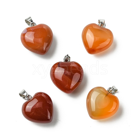 Natural Carnelian Pendants G-F820-10A-04-1