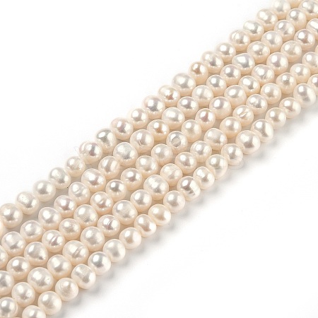 Natural Cultured Freshwater Pearl Beads Strands PEAR-L033-14-02-1