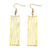 201 Stainless Steel Dangle Earrings STAS-S105-JN614-2-1