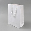 Rectangle Paper Gift Storage Tote Bags with Handle X1-ABAG-TAC0005-04B-01-1