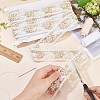 Flower Pattern Lace Embroidery Organza Trimming OCOR-FG0001-30-3