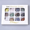 Natural Mixed Stone Pendants G-R461-29-B-1