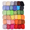 36 Colors Needle Felting Wool DOLL-PW0002-033A-1