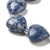 Natural Blue Spot Jasper Beads Strands G-C150-A27-01-3