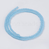 Imitation Jade Glass Beads Strands GLAA-F076-C03-2