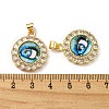 Real 18K Gold Plated Brass Pendants KK-L209-008G-03-3