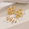 Fashionable Stainless Steel Earring Sets VM9083-5-2