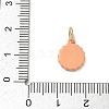 Spray Painted Brass Charms KK-CBAEB58-01D-3
