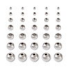 Mega Pet 500Pcs 7 Style 202 Stainless Steel Beads STAS-MP0001-03-2