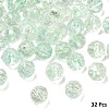 Crackle Transparent Glass Beads Strands GLAA-YW0005-73C-1