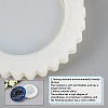 DIY Round Ashtray Silicone Molds Kits DIY-OC0003-34-5