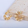 Stylish Brass Stud Earrings AK1364-1