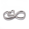 304 Stainless Steel Pendants/Links STAS-E474-22-1