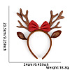 Christmas Plastic Hair Bands PW-WGEA057-07-1