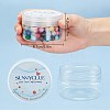 200Pcs DIY Frosted Natural & Dyed White Jade Beaded Stretch Bracelet Making Kits DIY-SC0014-79-7