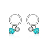 Non-Tarnish Stainless Steel Dangle Earrings for Women YZ1106-2-1