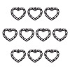 10Pcs Spray Painted Alloy Pendants FIND-TA0010-47C-3