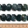 Natural Moss Agate Beads Strands G-C285-A13-01-5