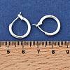 Brass Hoop Earrings KK-ZX025-53S-3