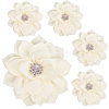 Polyester & Rhinestones Ornament Accessories DIY-WH20063-015C-6