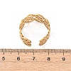 304 Stainless Steel Open Cuff Rings for Women RJEW-K309-10B-G-5