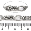 Non-Tarnish 304 Stainless Steel Link Chains CHS-A013-02P-2