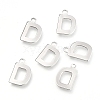 Non-Tarnish 201 Stainless Steel Charms X-STAS-C021-06P-D-1