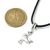 Alloy Bird Pendant Necklaces NJEW-JN04558-01-3