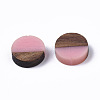 Resin & Wood Cabochons X-RESI-S358-70-H39-2