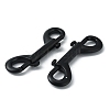 Zinc Alloy Double Lobster Claw Clasps FIND-WH0155-009EB-2