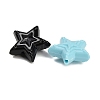 Opaque Acrylic Beads X-AC-CBA6BCC-03-2